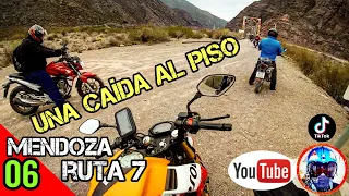 La caida en moto Honda cb190r - Antiguas vías del tren - Mendoza