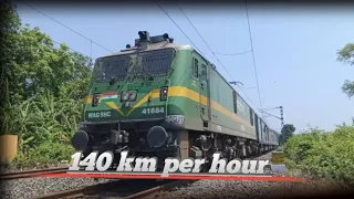 Teesta torsa Express||140 km per hour||Indian high speed train