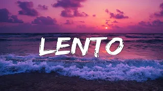 Thalía, Gente de Zona - Lento(Letra)