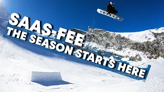 Come Shred Snowpark Saas-Fee With The Red Bull Snow Team