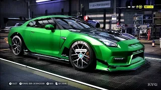 Need for Speed Heat - Nissan GT-R Premium 2017 - Customize | Tuning Car (PC HD) [1080p60FPS]