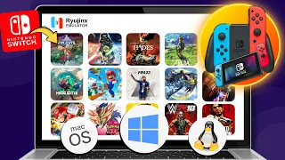 How to play Nintendo Switch Games on PC & Laptop | Ryujinx Emulator