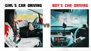 😅😅😅 GIRL'S DRIVING CAR  -- VS -- BOY'S DRIVING https://youtube.com/shorts/Th736P2ssro?feature=share