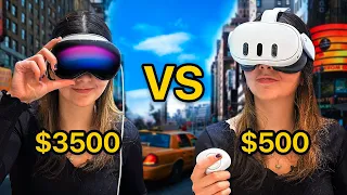 Apple Vision Pro vs. Meta Quest 3!