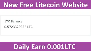 New Free Litecoin Earning Site 2022-Free Cloud Mining Site 2022-Ltcadz Review