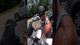 Police chief loses his temper on biker 🤬 @Sean0and0Mike