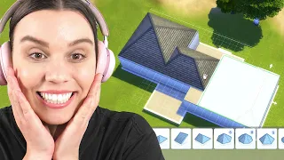 I built our new IRL house in The Sims 4!