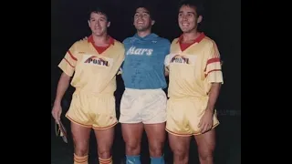 LECCE-NAPOLI 1-1 COPPA ITALIA 14 SETTEMBRE 1988 GOL DI MARADONA UNICA VOLTA A LECCE #CASASTENE