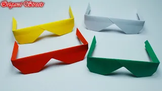 How to make origami glasses out of paper. Origami Glasses