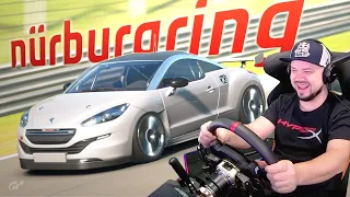 Еду на Nurburgring на моей тачке - Peugeot RCZ в Gran Turismo Sport