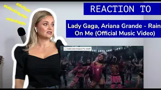 Voice Teacher Reacts to Lady Gaga, Ariana Grande - Rain On Me (Official Music Video)