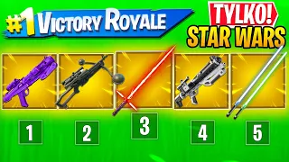 TYLKO MITYCZNE PRZEDMIOTY STAR WARS CHALLENGE w Fortnite