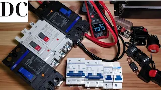 DC circuit breaker. Testing