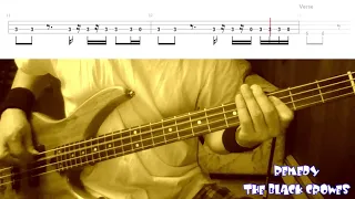 Remedy by The Black Crowes - Bass Cover with Tabs Play-Along