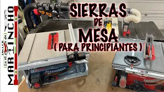 Lo MINIMO que debes de saber acerca de SIERRAS de MESA