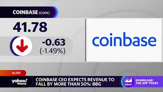 Coinbase CEO expects revenue to fall over 50% amid FTX collapse