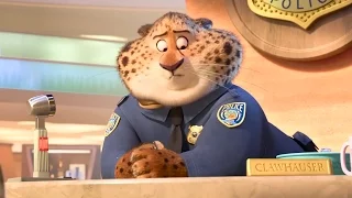 Zootopia - Meet Clawhauser | official FIRST LOOK clip (2016) Disney Animation