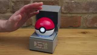 Electronic die-cast Poké Ball replica from The Wand Company