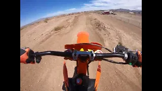 First Ride and track day for the 2022 KTM 250SXF with QS 138 70H V3 and EM260S Controller