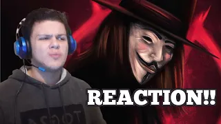 Watching V FOR VENDETTA (2005) for the FIRST TIME!! (MOVIE REACTION and REVIEW)
