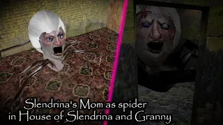 Slendrina's Mother as Spider in Granny's Update & in House of Slendrina