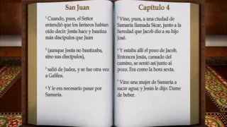 LA BIBLIA   SAN JUAN   COMPLETO REINA VALERA NUEVO TESTAMENTO   Hablada