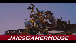 Lego Movie - Level 10 - Infiltrate the Octan Tower - And MetalBeards Awesome Ship