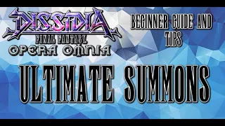 DFFOO Beginner Guide - Ultimate Summons