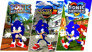 Dreamcast Era Sonic games recreated in Sonic World DX