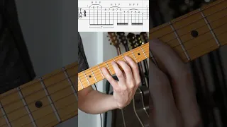 Fast legato lick to show off with