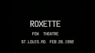 ROXETTE Live in St.louis 1992 JOIN THE JOYRIDE WORLD TOUR