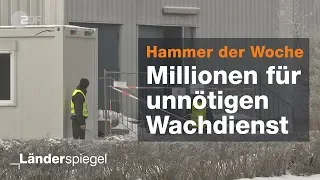 BAMF lässt leere Halle bewachen - Hammer der Woche vom 09.02.2019 | ZDF