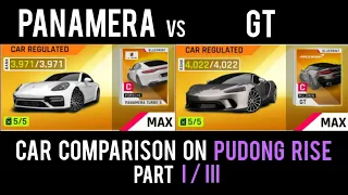 ASPHALT 9 - 1/3 - PORSCHE PANAMERA TURBO S vs MCLAREN GT - CAR COMPARISON - PUDONG RISE