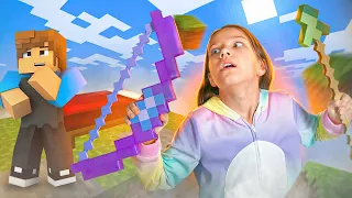 Мальчики Против Девочек в ЗАщити Свою КРовать Minecraft Bed Wars