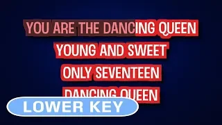 ABBA - Dancing Queen | Karaoke Lower Key