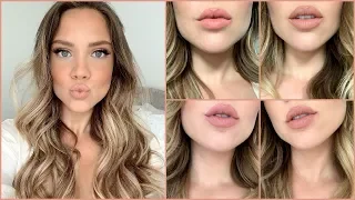 8 MAC NUDE LIPSTICKS YOU NEED | Try-On | Elanna Pecherle 2019