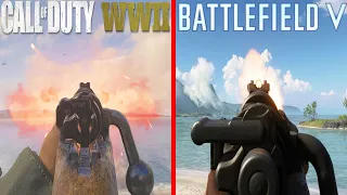 Battlefield V vs COD WW2 - Final Weapons Comparison After All Patches And Updates [2020]