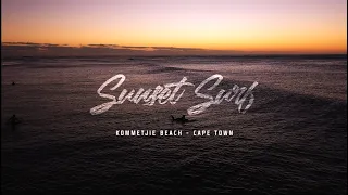 Sunset Surfing - Kommetjie Beach Cape Town - SOUTH AFRICA