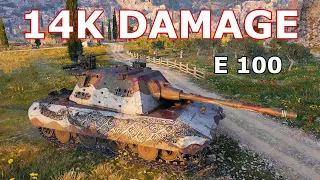 World of Tanks E 100 - 7 Kills 14K Damage | NEW WORLD RECORD !