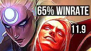 DIANA vs VLADIMIR (MID) | 8/0/9, 65% winrate, Legendary | EUW Diamond | v11.9