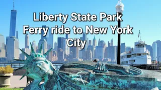 Liberty State Park New Jersey Ferry ride New York City #libertystatepark #NYC #newyork #newjersey