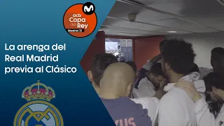 Arenga de Felipe Reyes a sus compañeros del Real Madrid antes de la final | Copa del Rey Madrid 2021