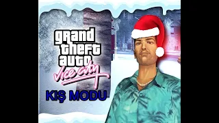 VICE CITY'YE KIŞ GELDİ | GTA Vice City '' Winter '' Modu