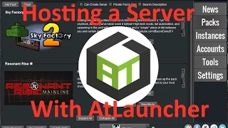 How to create a Server on AtLauncher