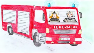 Alexas Kinderlieder - Die Feuerwehr (Feuerwehrlied)