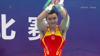 刘洋 Liu Yang 得分：15.420 | 体操-男子吊环决赛 SR EF 2021 China National Games  gymnastics Men's Rings Final