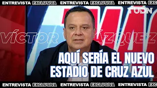 ¡El NUEVO ESTADIO y Jorge Sánchez al Cruz Azul! 🚂🔵 Habló el 'presi' celeste | TUDN