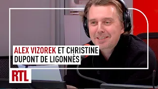 Alex Vizorek et Christine Dupont de Ligonnès