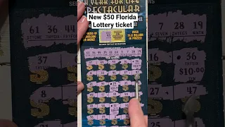 Bonus win Florida lottery new $50 million scratch off ticket #scratchers #fun #scratchofftickets