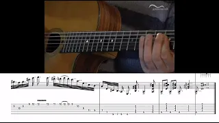 Adrien Moignard Favino Solo Guitar Tutorial (Transcription)